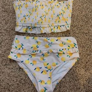 Two piece swim suit